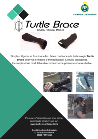 Visuel : Turtle Brace arrive en France !!!